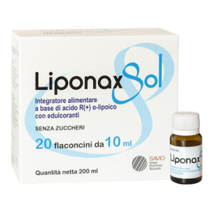 liponax sol 20 flaconi 10ml bugiardino cod: 977625413 