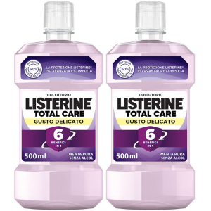 Cerca Offerte di listerine® colluttorio total care gusto delicato set da 2 2x500 ml e acquista online
