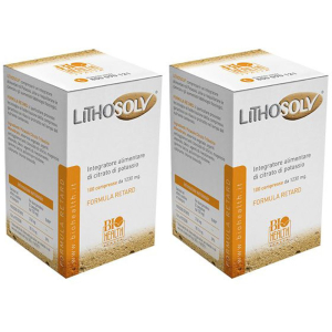 Cerca Offerte di lithosolv 100 compresse retard set da 2 2x100 pz a rilascio e acquista online