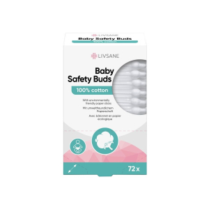 Livsane baby safety buds 72 pezzi pz altro