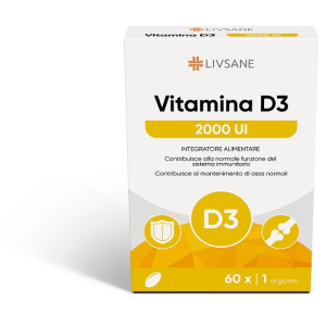 Livsane vitamina d3 2000 - formato 60 capsule