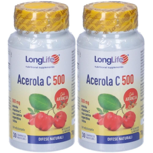 Cerca Offerte di longlife acerola c500 arancia 30 compresse 2x30 pz masticabi e acquista online