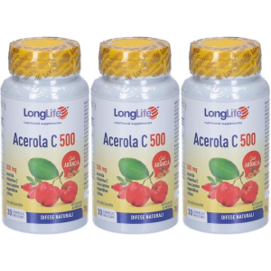 Cerca Offerte di longlife acerola c500 arancia 30 compresse 3x30 pz masticabi e acquista online