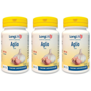Cerca Offerte di longlife aglio 500 mg 3x60 pz capsule e acquista online