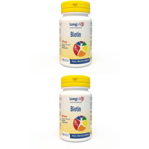 Cerca Offerte di longlife® biotin 300 mcg set da 2 2x40 g compresse e acquista online