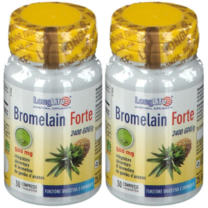 Cerca Offerte di longlife bromelain forte x2 2x30 pz compresse e acquista online