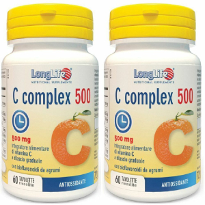 Cerca Offerte di longlife® c complex 500 t/r set da 2 2x60 pz compresse masticabili e acquista online