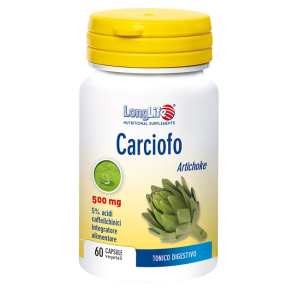 longlife carciofo 60 capsule veg bugiardino cod: 935633964 
