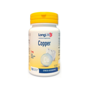 longlife copper 2mg 100cpr bugiardino cod: 947117949 