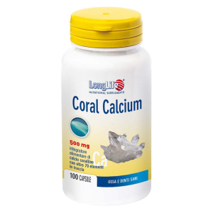 longlife coral calcium 100 capsule bugiardino cod: 902550742 