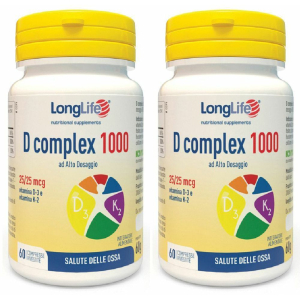 Cerca Offerte di longlife® d complex 1000 set da 2 2x60 pz compresse e acquista online