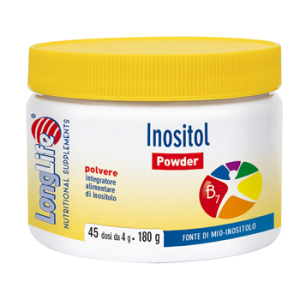 longlife inositol powder 180g bugiardino cod: 938841917 