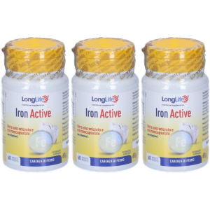 Cerca Offerte di longlife iron active tavolette 3x60 g compresse rivestite con film e acquista online