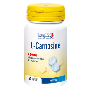 longlife l-carnosine 60 capsule bugiardino cod: 935792972 