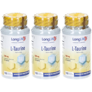 Cerca Offerte di longlife l-taurine 500mg capsule 3x61 g e acquista online