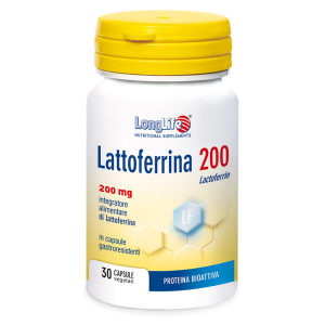 longlife lattoferrina200 30 capsule bugiardino cod: 944473774 