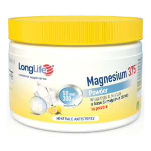 longlife magnesium 375 powder bugiardino cod: 943303545 