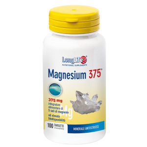 Longlife magnesium 375 100 tavolette