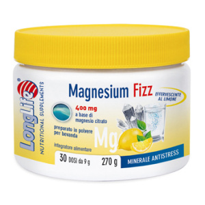 longlife magnesium fizz 270g bugiardino cod: 938814833 