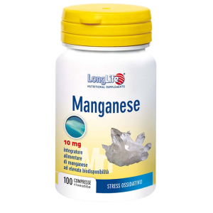 longlife manganese 100 compresse integratore bugiardino cod: 905366744 
