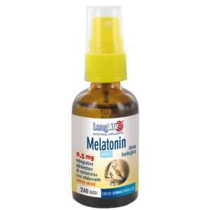 longlife melatonin spray 0,5mg bugiardino cod: 933707770 