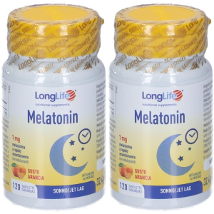 Cerca Offerte di longlife melatonin tavolette gusto arancia 2x32,4 g e acquista online