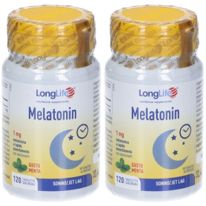 Cerca Offerte di longlife melatonin tavolette gusto menta 2x32,4 g e acquista online