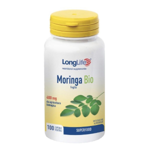 longlife moringa bio 100 capsule ve bugiardino cod: 944841055 