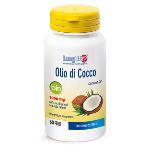 longlife olio cocco bio 60 perle bugiardino cod: 942695154 