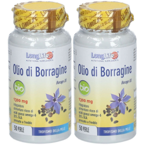 Cerca Offerte di longlife® olio di borragine bio 1300mg set da 2 2x87,5 g perle e acquista online