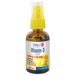 longlife vitamin d3 1000ui spray bugiardino cod: 935601676 
