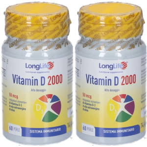 Cerca Offerte di longlife vitamina d 2000 2x60 pz perle e acquista online