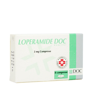 loperamide doc 8 compresse 2mg bugiardino cod: 034512032 