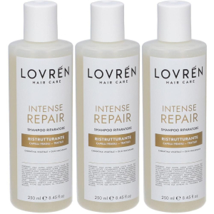 Cerca Offerte di lovren hair care intense repair shampoo ristrutturante 3x250 ml shampo e acquista online