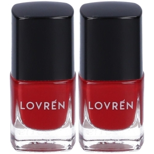 Cerca Offerte di Lovren nail care smalto unghie ross intenso 2x5 ml e acquista online