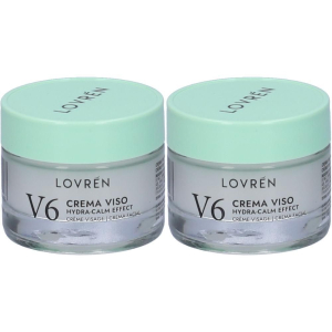 Cerca Offerte di lovren v6 crema viso hydra calm effect pelli sensibili 2x30 ml e acquista online