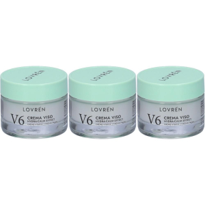 Cerca Offerte di lovren v6 crema viso hydra calm effect pelli sensibili 3x30 ml e acquista online
