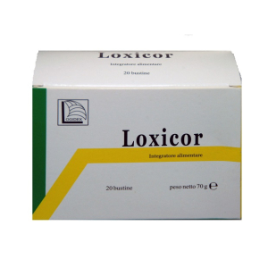loxicor 20 bustine - integratore alimentare bugiardino cod: 922881560 