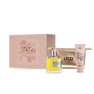 Lpdo royal tiaré cofanetto regalo  eau de parfum intense 100ml - body wash 100ml - pochette lpdo