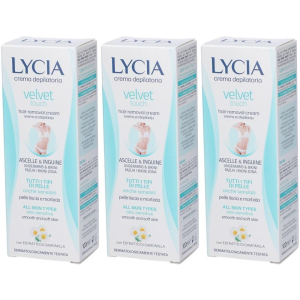 Cerca Offerte di lycia perfect touch crema depilatoria ascelle & inguine 3x100 ml e acquista online