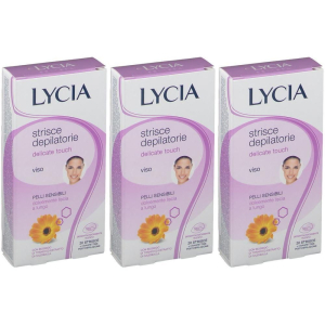 Cerca Offerte di lycia strisce depilatorie delicate touch viso 3x12 pz e acquista online