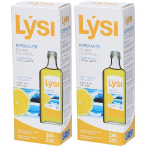 Cerca Offerte di lysi olio di fegato merluzzo liquido gusto limone 2x240 ml soluzion e acquista online