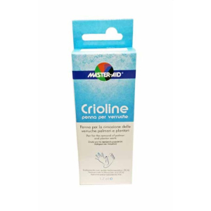 master-aid crioline penna gel 1,7 ml bugiardino cod: 935034239 