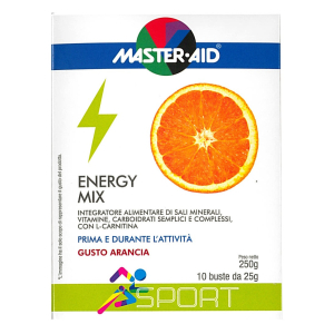 m-aid sport energy mix 10 bustine bugiardino cod: 938993678 