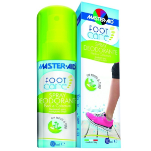master-aid foot care spray deodorante 100 ml bugiardino cod: 936145123 