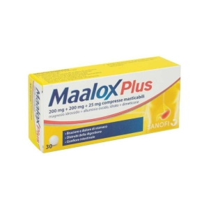 Maalox plus 30 compresse masticabili