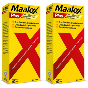 Cerca Offerte di maalox plus sospensione orale, contro bruciore e acidità di stomaco, 2 e acquista online