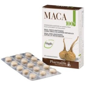 maca 100% 60 compresse bugiardino cod: 931839106 