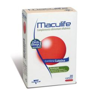 maculife 20 capsule 24,28g bugiardino cod: 939635292 