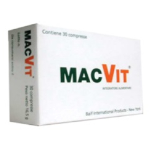 macvit vitaminico 30 compresse bugiardino cod: 902513151 